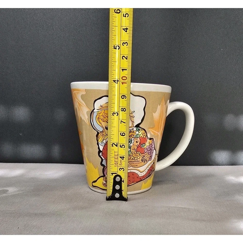 Maple Leaves & Children Coffee Mug 1999 Cozy Compy Cottage Core 70s - Picture 6 of 7